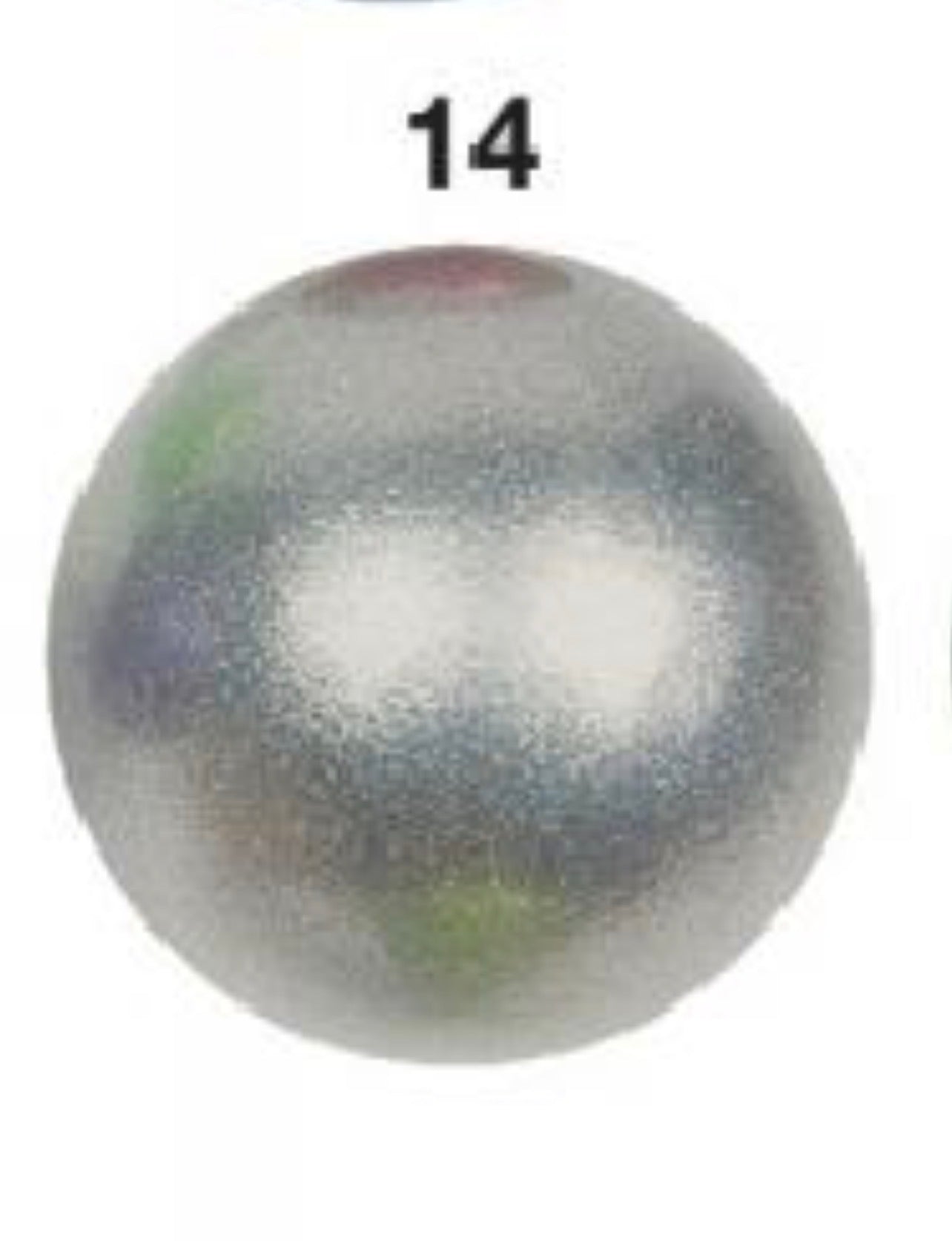 AMAYA GLITTER Ball - 18cm - FIG-Approved