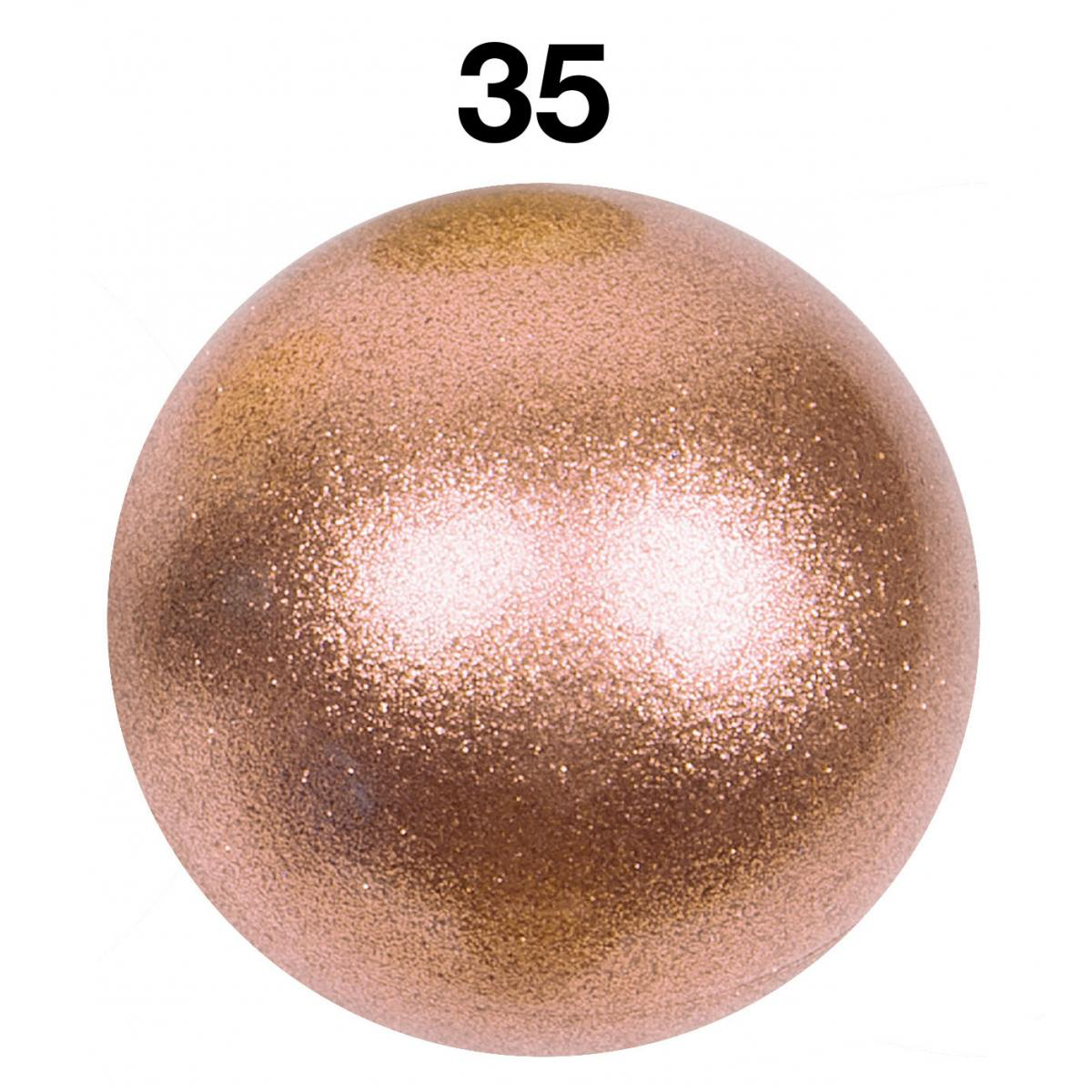 Rhythmic Gymnastics GLITTER Ball AMAYA - 18cm FIG APPROVED