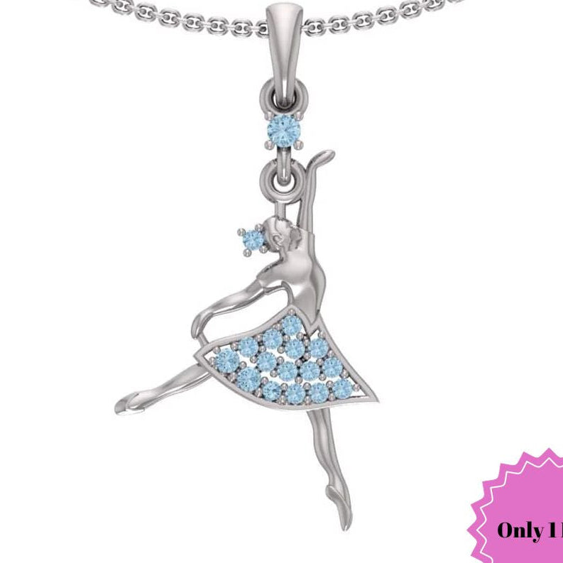 Silver pendant "Classic Ballerina"