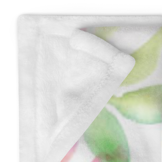 Throw Blanket Gymnast with Ball