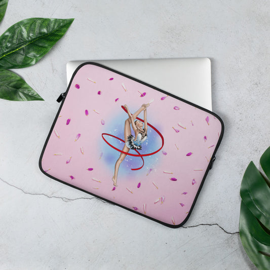 Laptop Sleeve with Gymnast