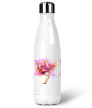 Load image into Gallery viewer, Premium Stainless Steel Water Bottle Gymnast Print
