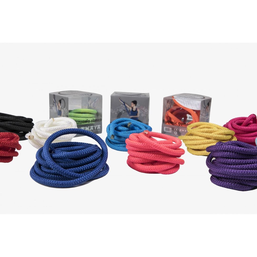 Rhythmic Rope Single-color Rhythmic Gymnastics Rope Amaya FIG APPROVED – Gymnamo