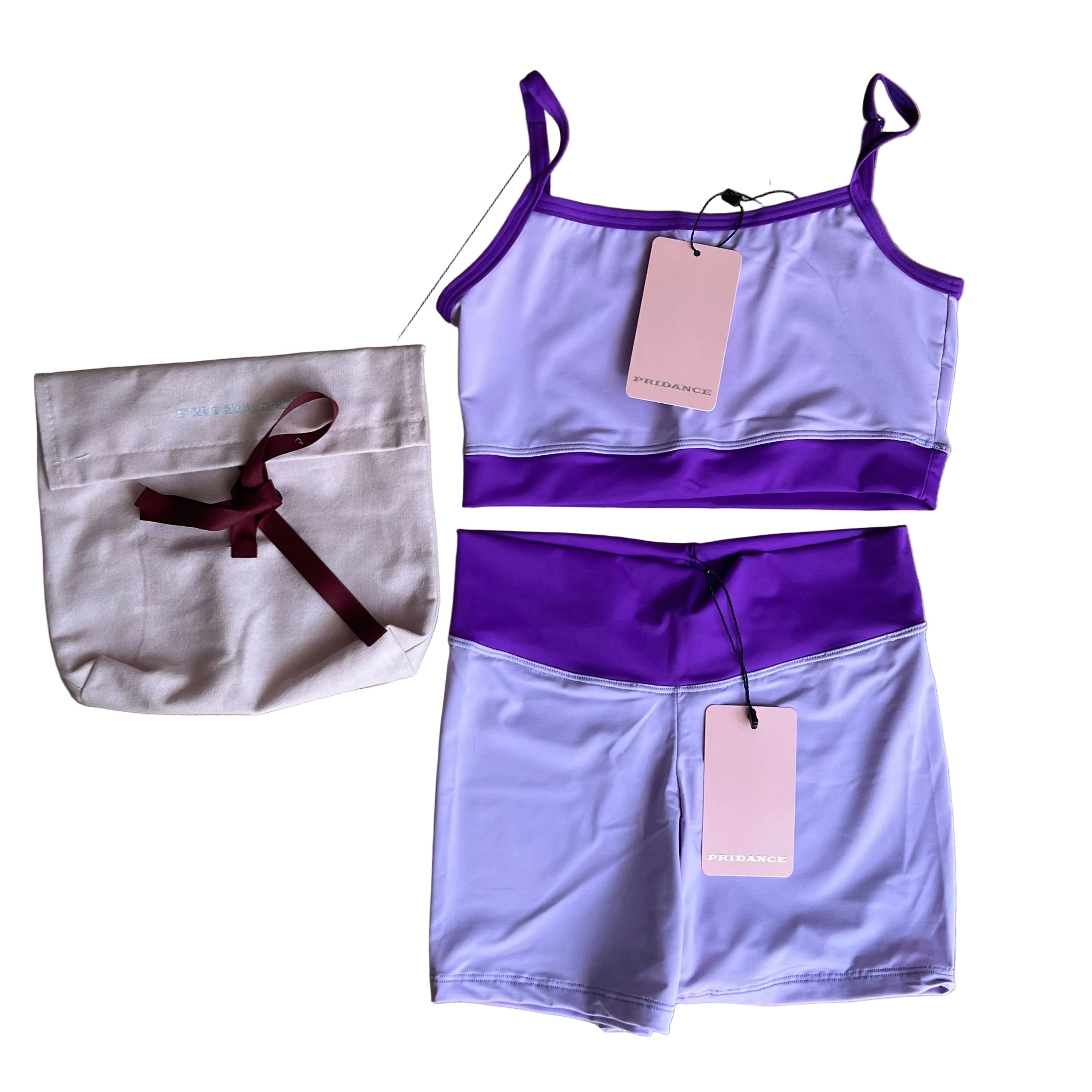 Gymnastics Top and Shorts Set
