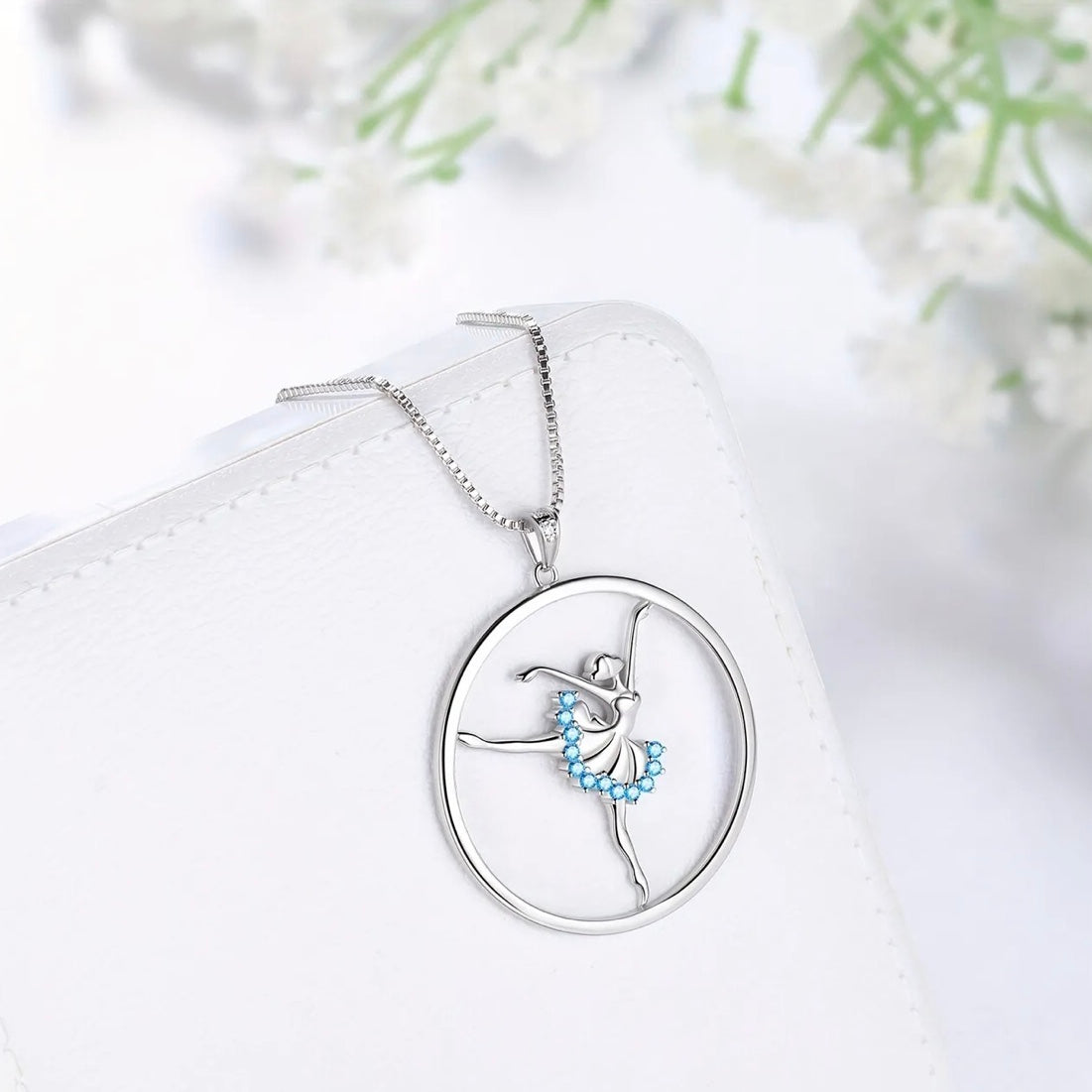 Sterling Silver Dancer Necklace
