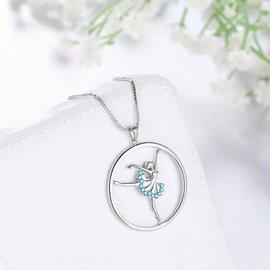 Sterling Silver Dancer Necklace