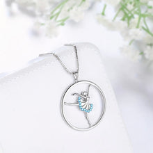 Load image into Gallery viewer, Silver Dancer Necklace
