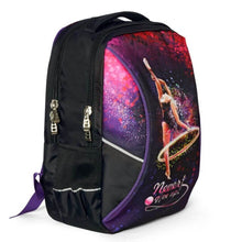 Load image into Gallery viewer, Black Gymnastics Backpack
