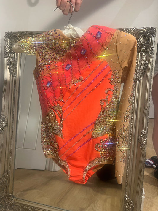Leotard "Tropical Sunset" (new)