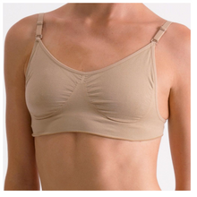 Load image into Gallery viewer, Seamless Clear Back Bra SLKY
