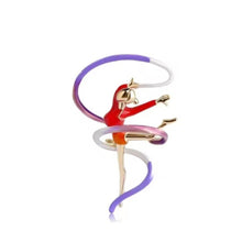 Load image into Gallery viewer, Gymnast&#39;s Brooch
