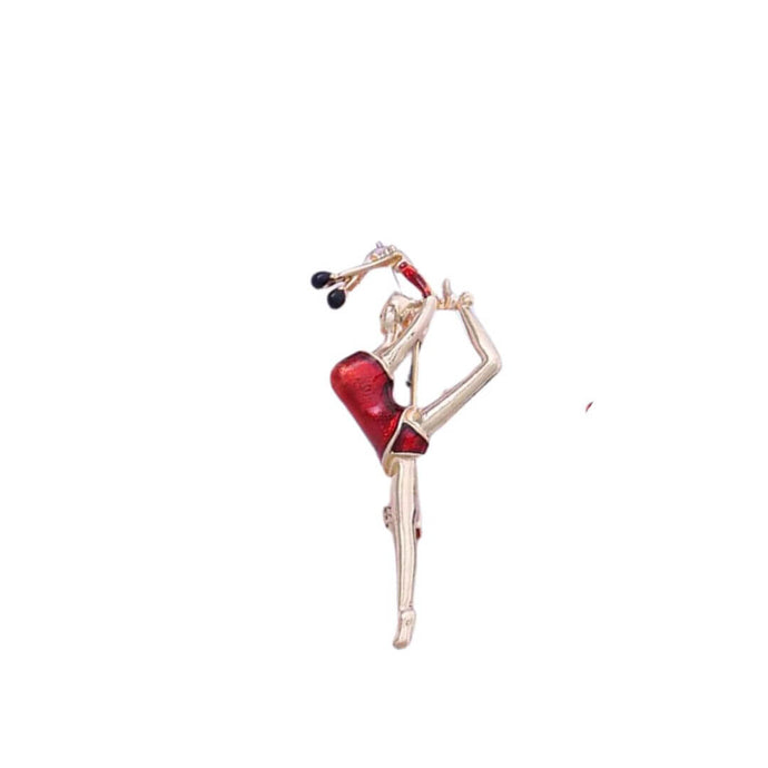 Gymnast's Brooch