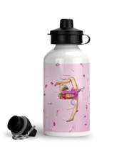 Load image into Gallery viewer, Aluminium Sports Water Bottle Pink-petals-on-pink
