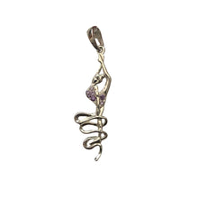 Load image into Gallery viewer, Silver Pendant “Girl with a Ribbon”
