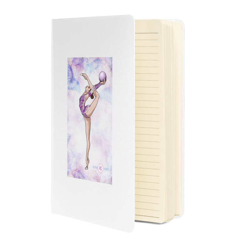 Hardcover bound notebook