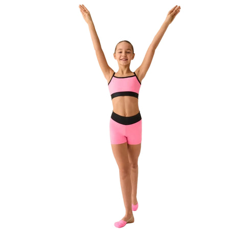 Gymnastics Top and Shorts Set