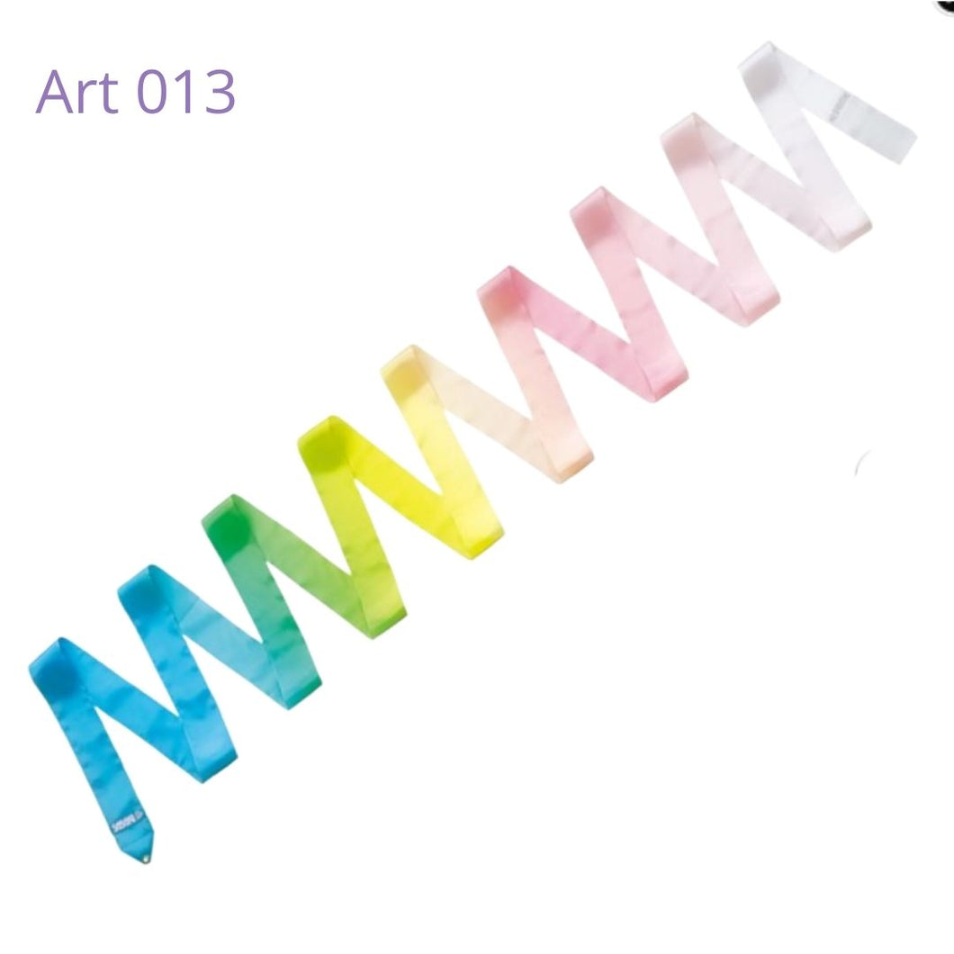 Multi-Color Gymnastics Ribbons ART GRADATION
