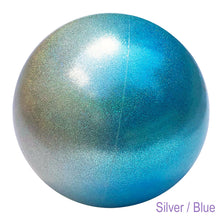 Load image into Gallery viewer, Rhythmic Gymnastics Ball Pastorelli Blue Silver
