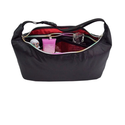 Spacious cosmetics bag