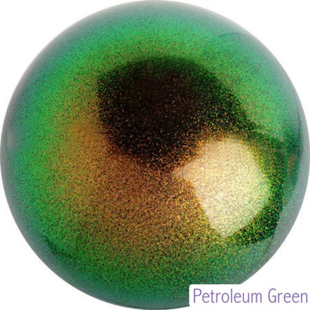 PASTORELLI Glitter Ball 18cm FIG-approved - Petrolium Green