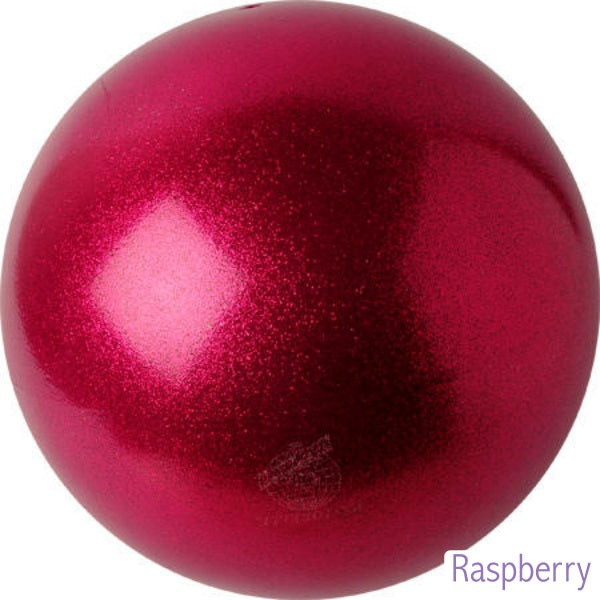 PASTORELLI Glitter Ball 18cm FIG-approved - Raspberry