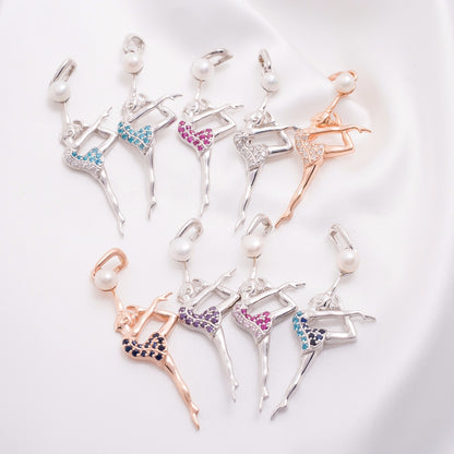 Pendant "Gymnast with Pearl"