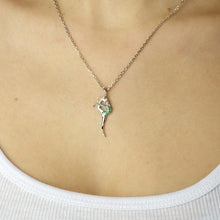 Load image into Gallery viewer, Silver Pendant with gemstones &quot;Winner&quot;

