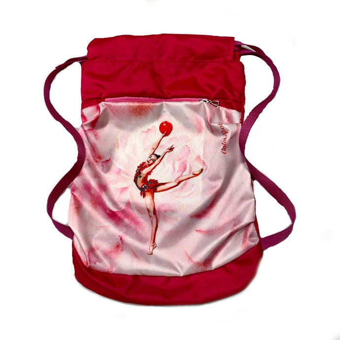 Red Gymnastics Backpack