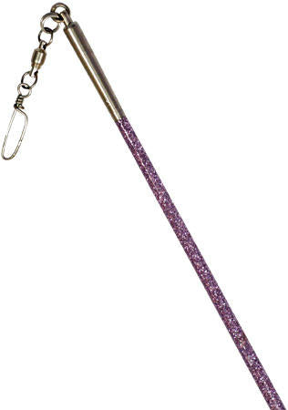 Gymnastics ribbon stick with glitter