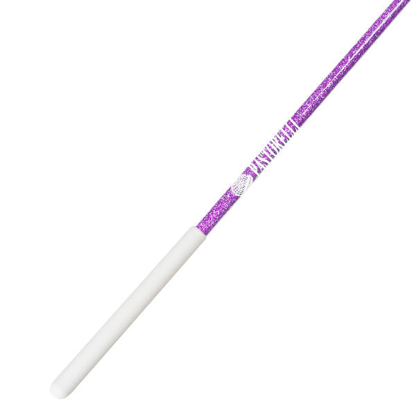 Gymnastics ribbon stick with glitter