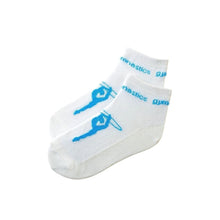 Load image into Gallery viewer, Set of 3 pairs of reinforced sole socks with gymnast print

