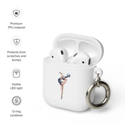 AirPods case with Gymnast Print