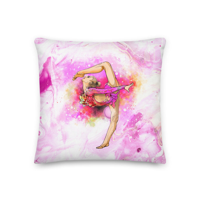 Premium Pillow Gymnast Print