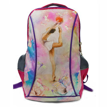 Load image into Gallery viewer, Lilac Gymnastics Backpack

