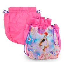 Load image into Gallery viewer, pink protective bag for storage of rhythmic gymnastics ball
