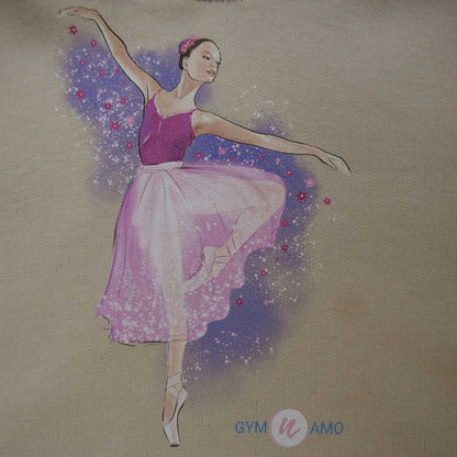 Hoodie with Dancer print