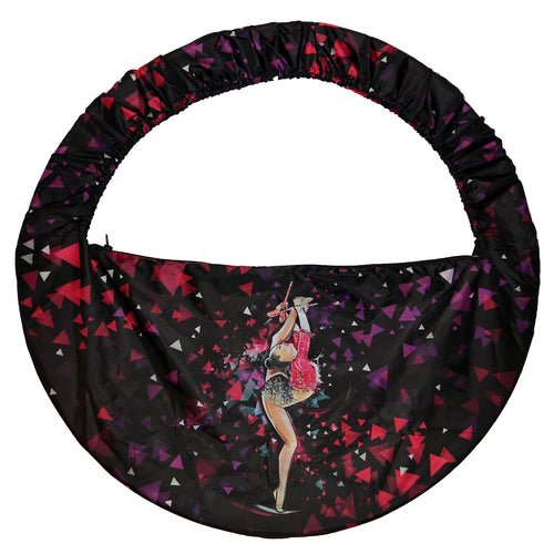 Black Rhythmic gymnastics hoop bag