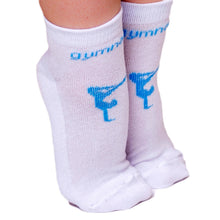Load image into Gallery viewer, Reinforced sole socks with gymnast print
