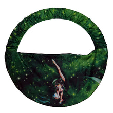 Load image into Gallery viewer, Green rhythmic gymnastics hoop bag
