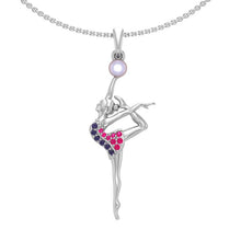 Load image into Gallery viewer, Pendant &quot;Gymnast with Pearl&quot;
