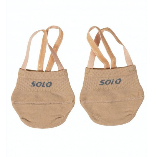 Textile half-shoes for Gymnastics
