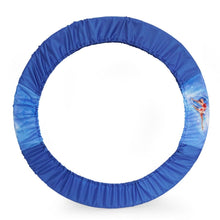 Load image into Gallery viewer, blue protective cover for rhythmic gymnastics hoop
