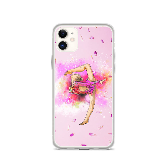 iPhone Case with Gymnast Print