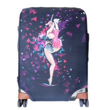 Load image into Gallery viewer, Luggage cover with Gymnast print
