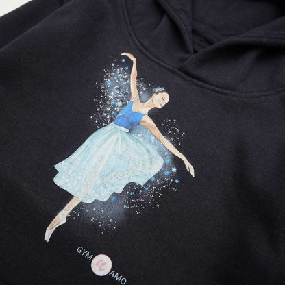 Hoodie with Dancer print