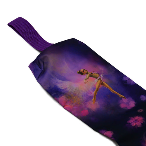 purple cover for rhythmic gymnastics clubs