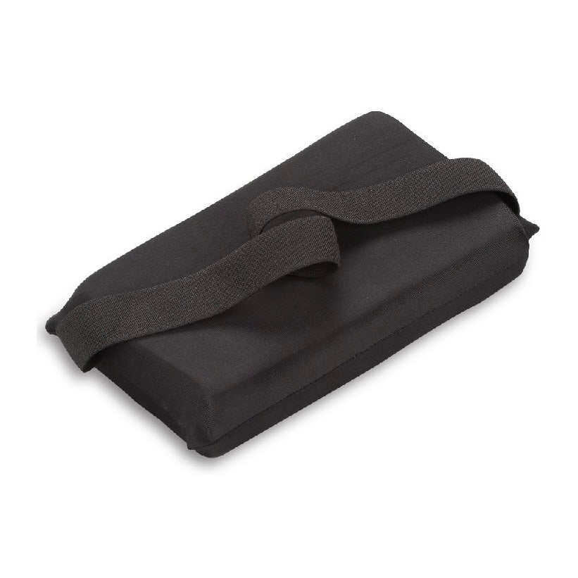 black stretching pillow