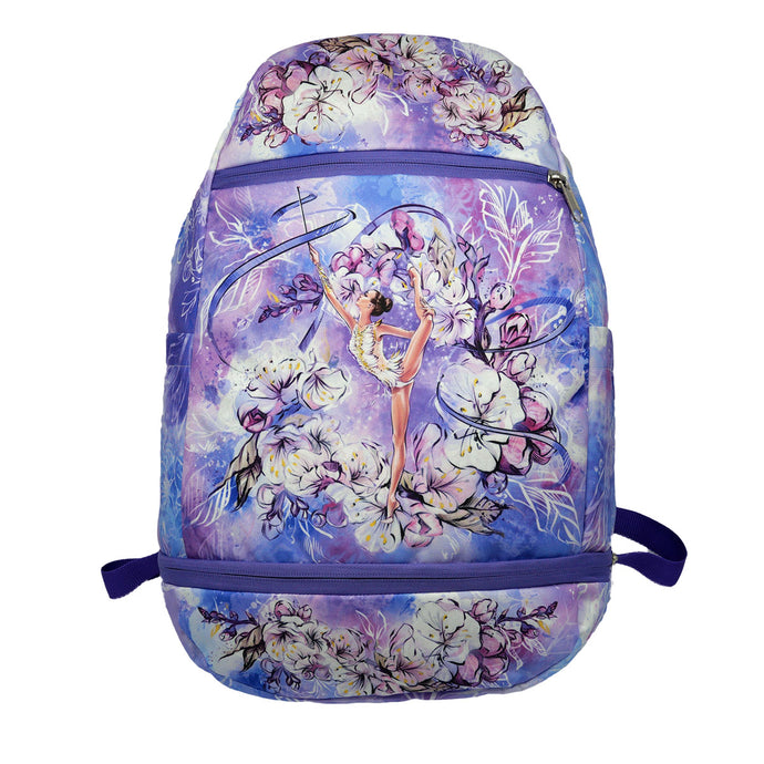 Purple Rhythmic Gymnastics Backpack