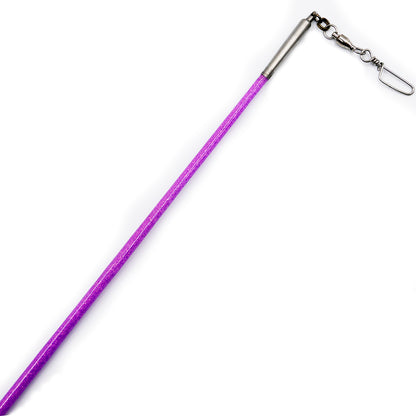Gymnastics ribbon stick with glitter
